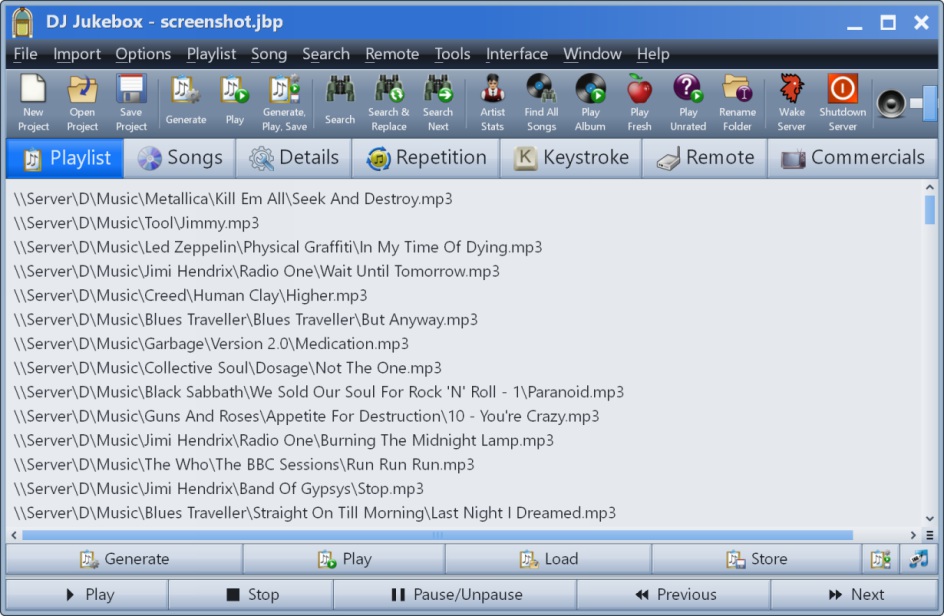 DJ Jukebox 21.0 screenshot